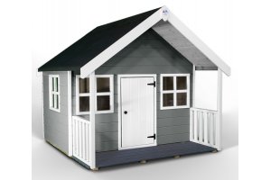 Little Rascals Painted Bella Playhouse in Pebble Grey