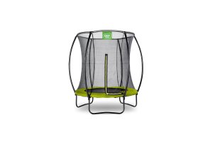 Exit 6ft Silhouette Green Trampoline With Enclosure