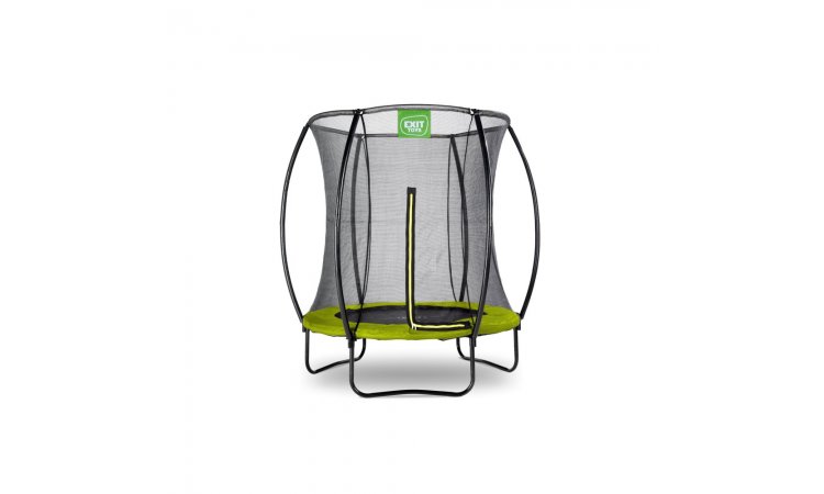 Exit 6ft Silhouette Green Trampoline With Enclosure