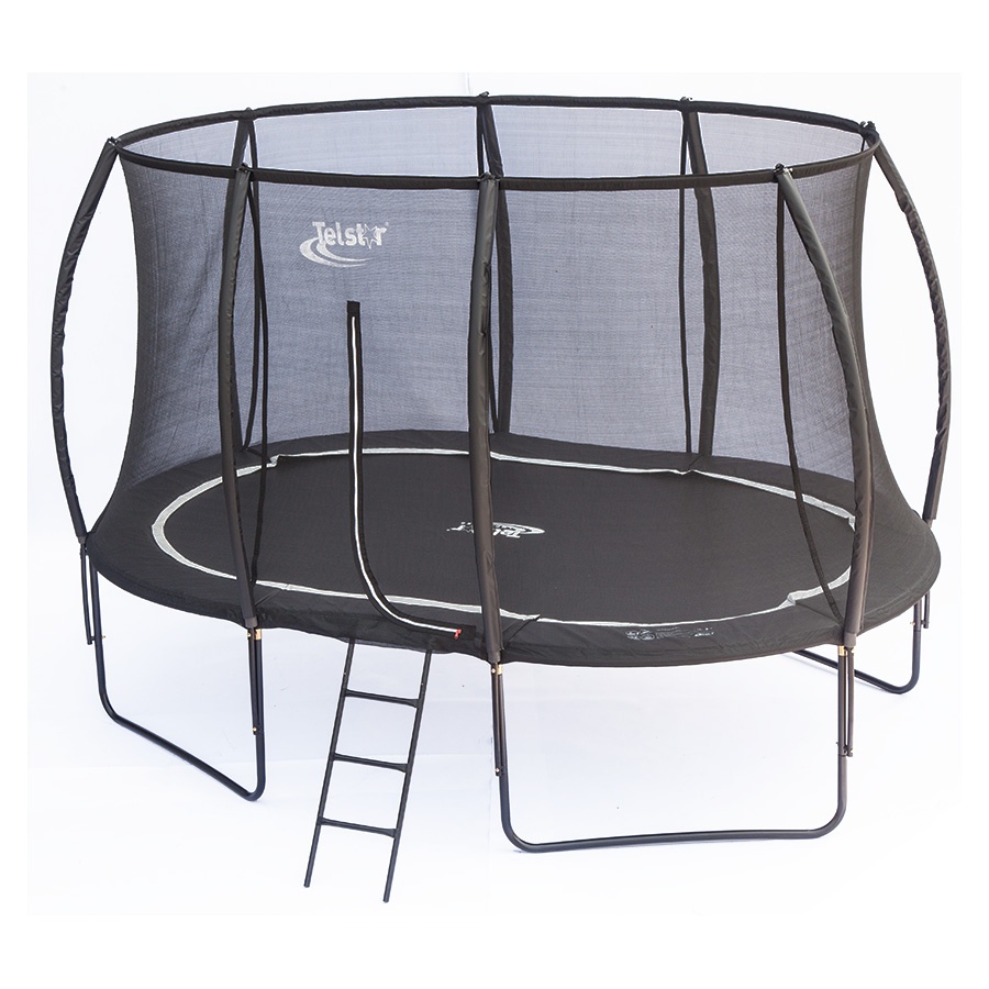 Jumpking 8ft x 12ft Rectangular Combo Pro Trampoline